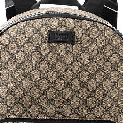 Gucci GG Supreme Monogram Medium Backpack Black 8 of 13