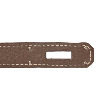 Hermes Taurillon Clemence Jypsiere 28 Etoupe 7 of 14