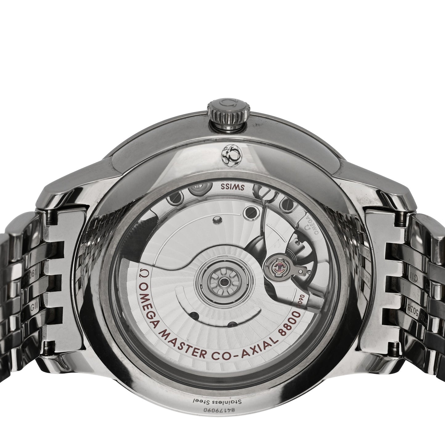 Stainless Steel 40mm De Ville Co-Axil Chronometer Automatic Watch 434.10.40.20.02.001