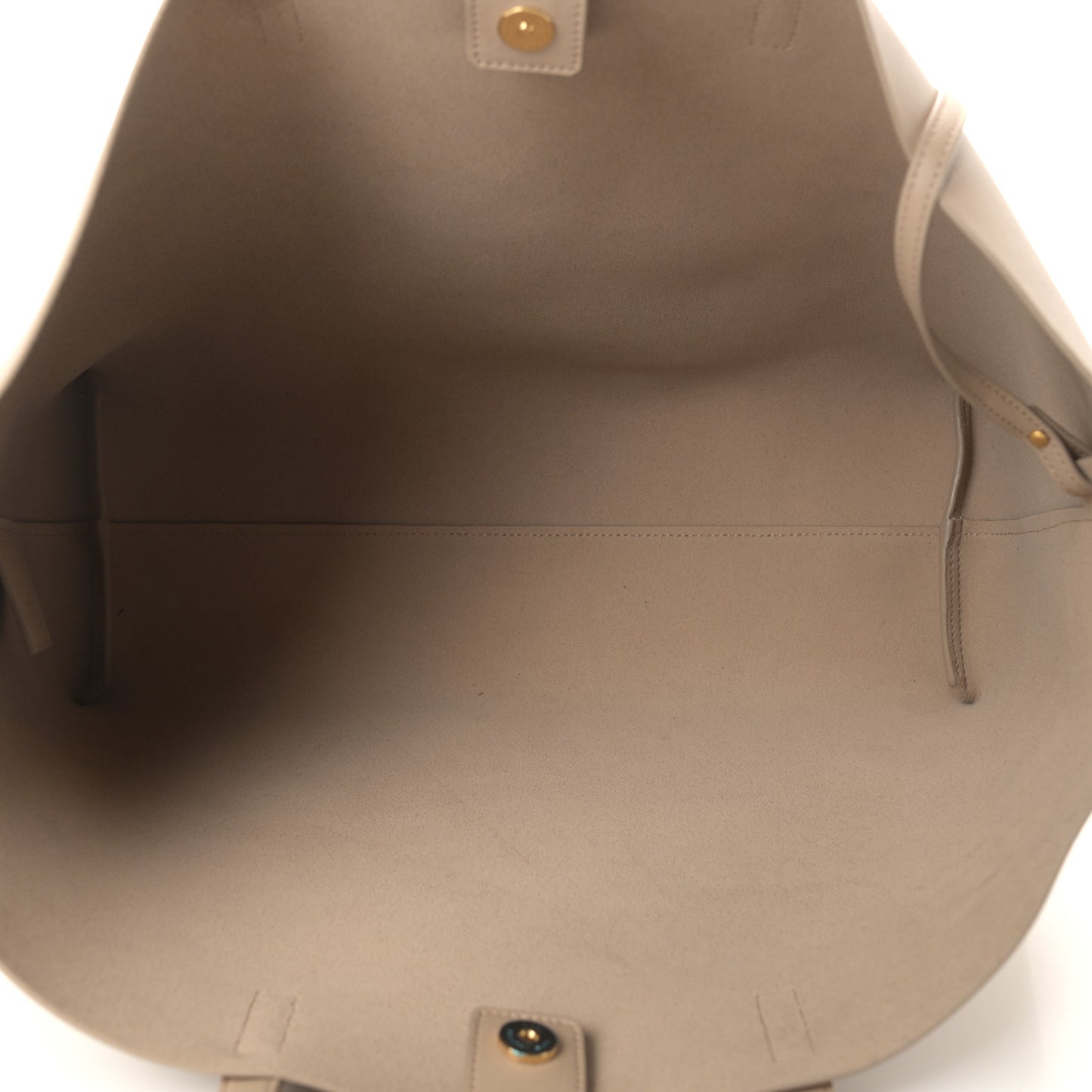 Calfskin Large Shopping Tote Nude Powder