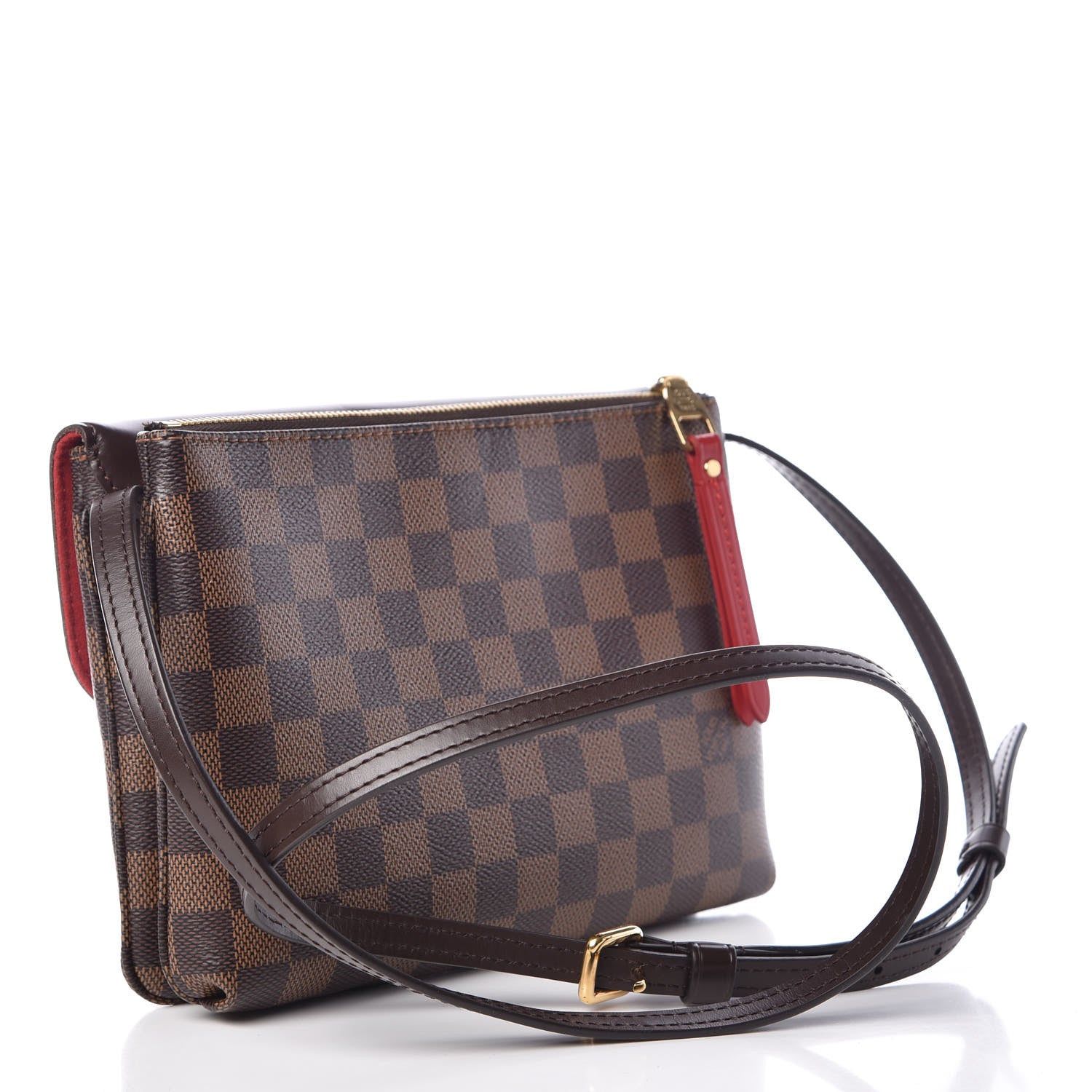 Louis Vuitton Damier Ebene Twice Cherry 3 of 11