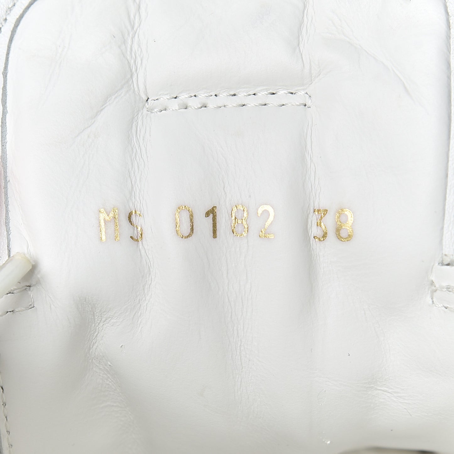 Calfskin Embossed Monogram Toucan Sneakers 38 White