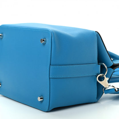 Hermes Evercolor Verso Toolbox 20 Bleu Zanzibar Malachite 7 of 9