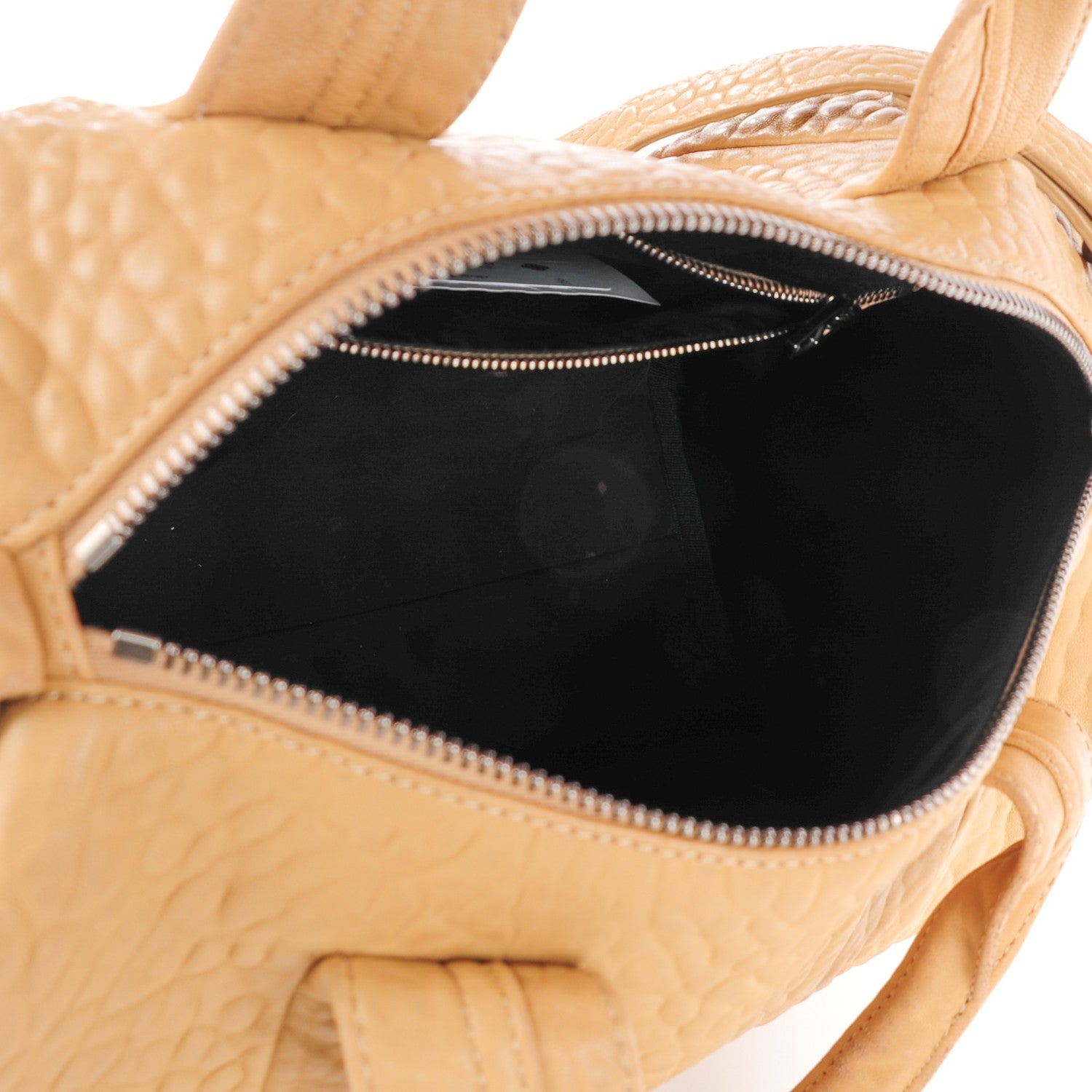 Alexander Wang Pebbled Lambskin Rocco Latte 11 of 11