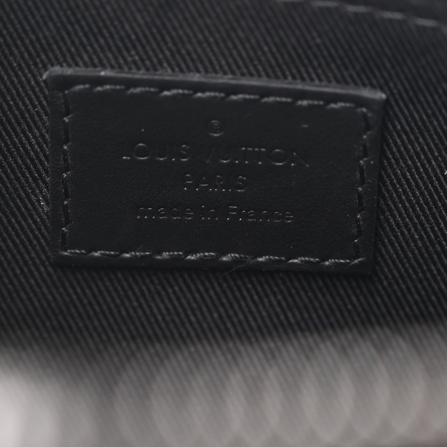 Louis Vuitton Calfskin Aerogram Fastline Messenger Black 5 of 9