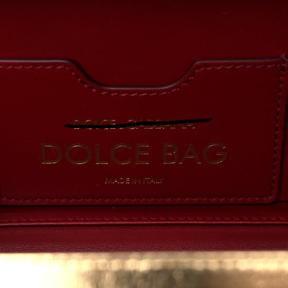 Dolce & Gabbana Metallic Calfskin Chocolate Bar Clutch Gold 6 of 16