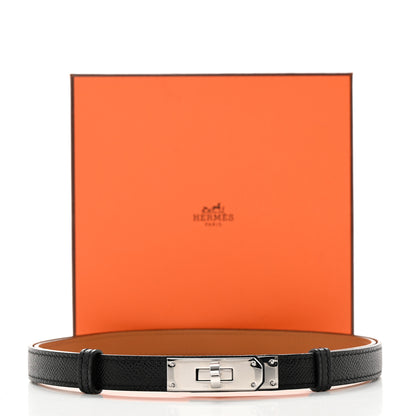 Hermes Epsom Kelly Belt Black 4 of 4