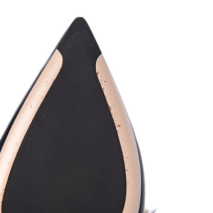 Fendi Calfskin Mink Fur FF Flat Mules 40 Black 11 of 12