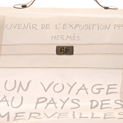 Hermes Vinyl Souvenir De L'Exposition Kelly Transparent 6 of 10