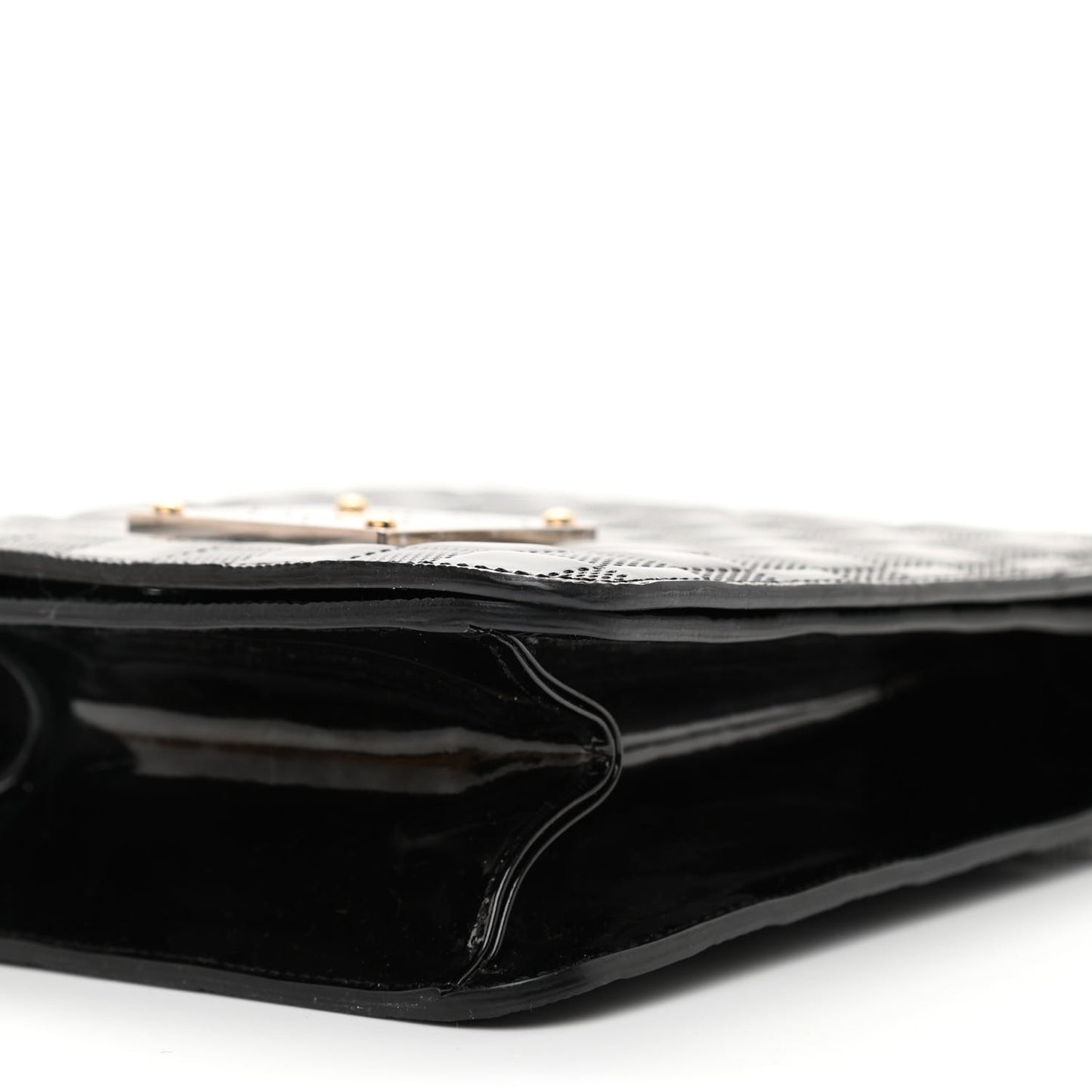 Damier Vernis Club Bag Black