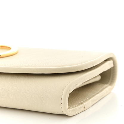 Gucci Roxy Calfskin Blondie Continental Chain Wallet Mystic White 10 of 11