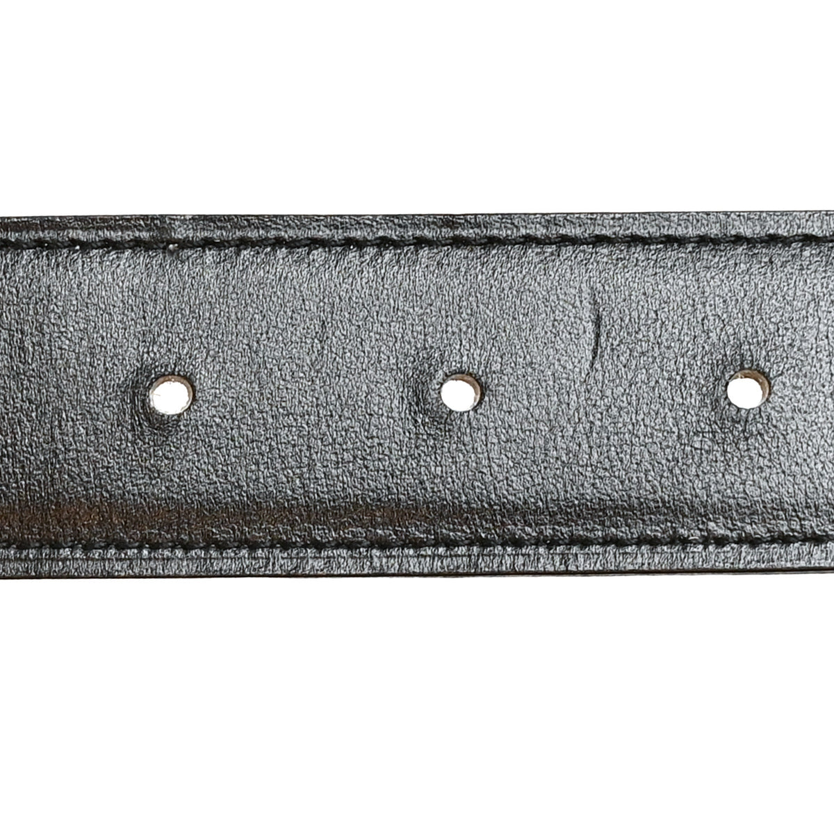 Hermes Box Togo 32mm Belt Strap 120 48 Black Gold 3 of 5