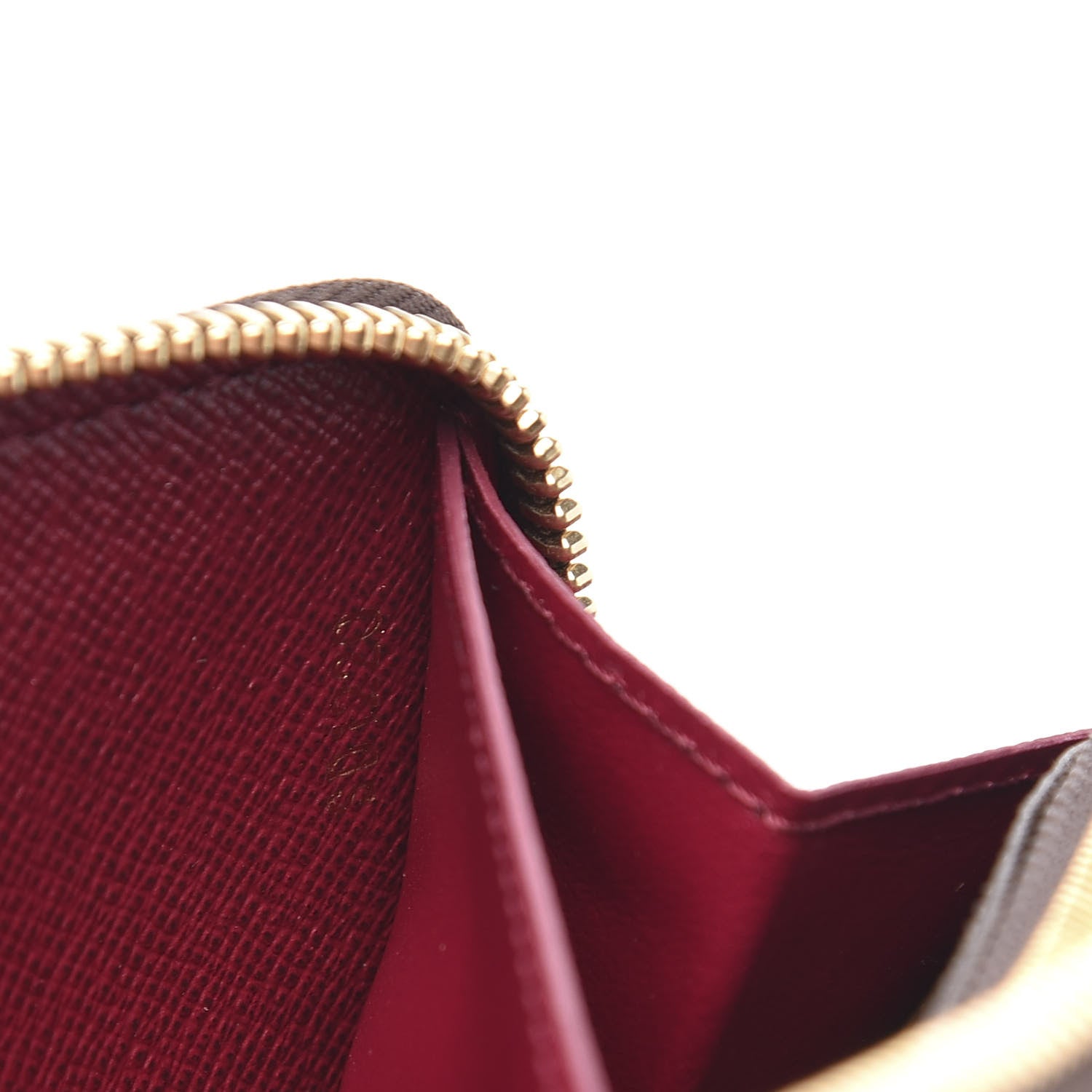 Louis Vuitton Monogram Clemence Wallet Fuchsia 7 of 8