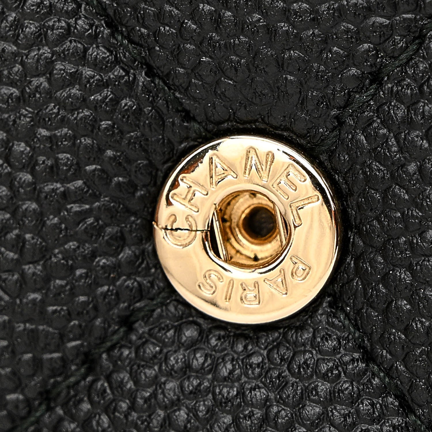 Chanel Caviar Quilted Boy Wallet On Chain WOC Black 12 of 14