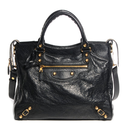 Balenciaga Agneau Giant 12 Gold Hardware Velo Black 1 of 14