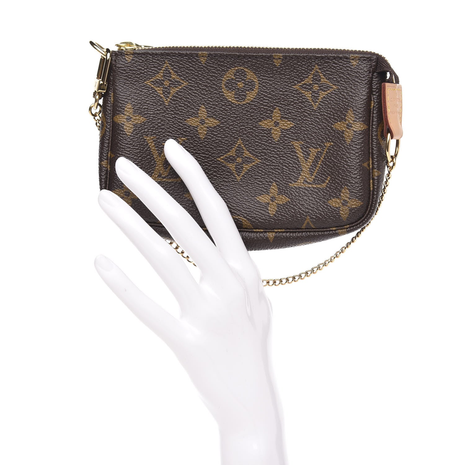 Louis Vuitton Monogram Mini Pochette Accessories 2 of 9