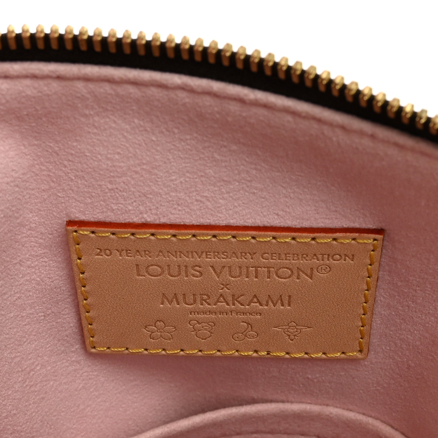 Louis Vuitton LV X TM Monogram Cherry Blossom Speedy Bandouliere 25 Sakura Brown 6 of 9
