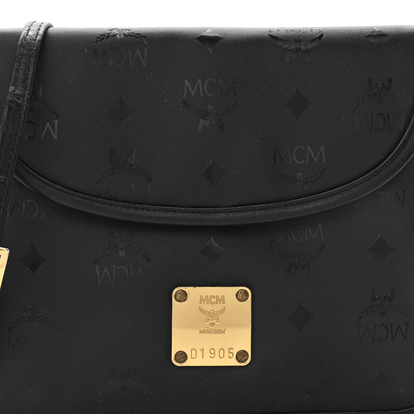Nylon Visetos Crossbody Black