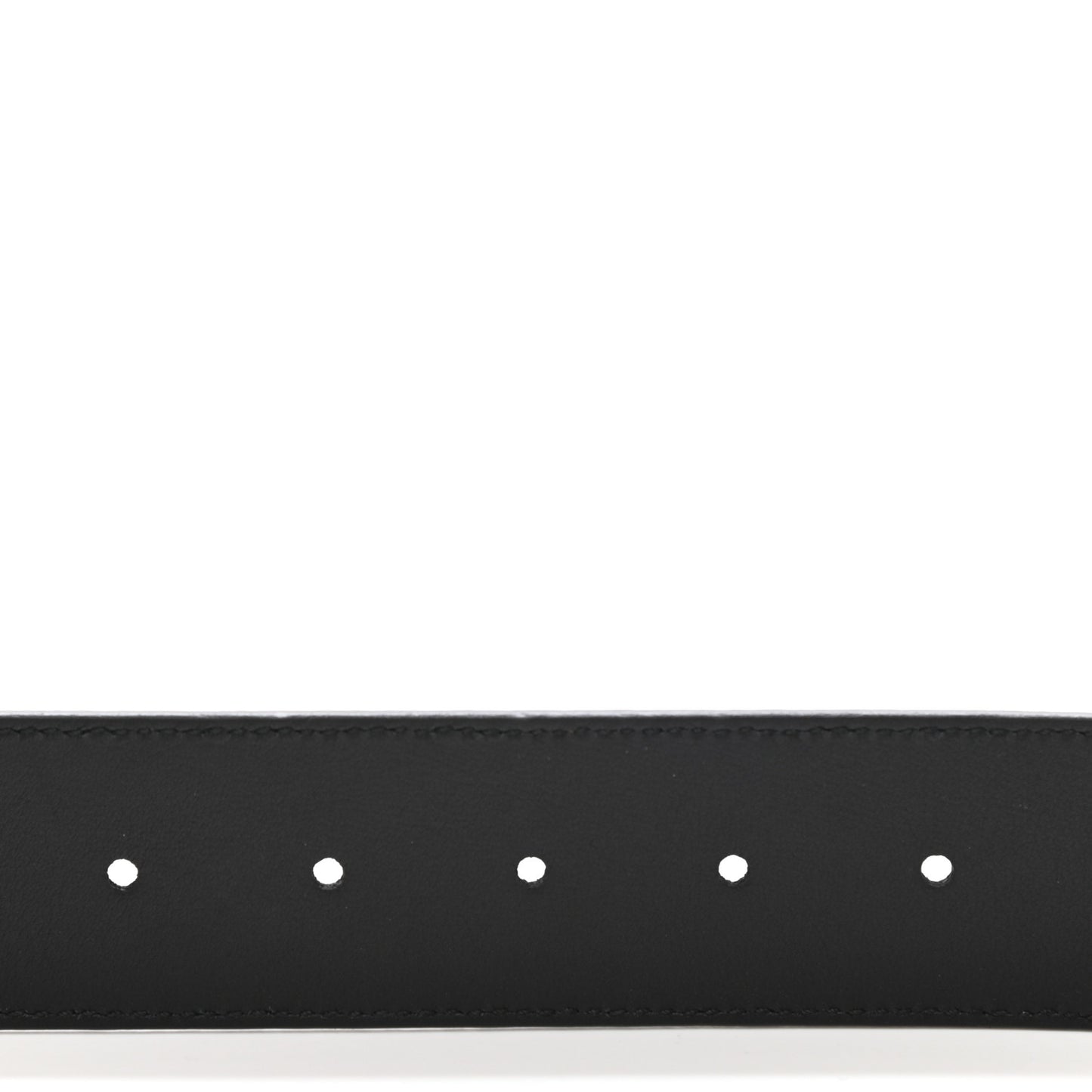 Guccissima Snake Plaque Belt 85 34 Black