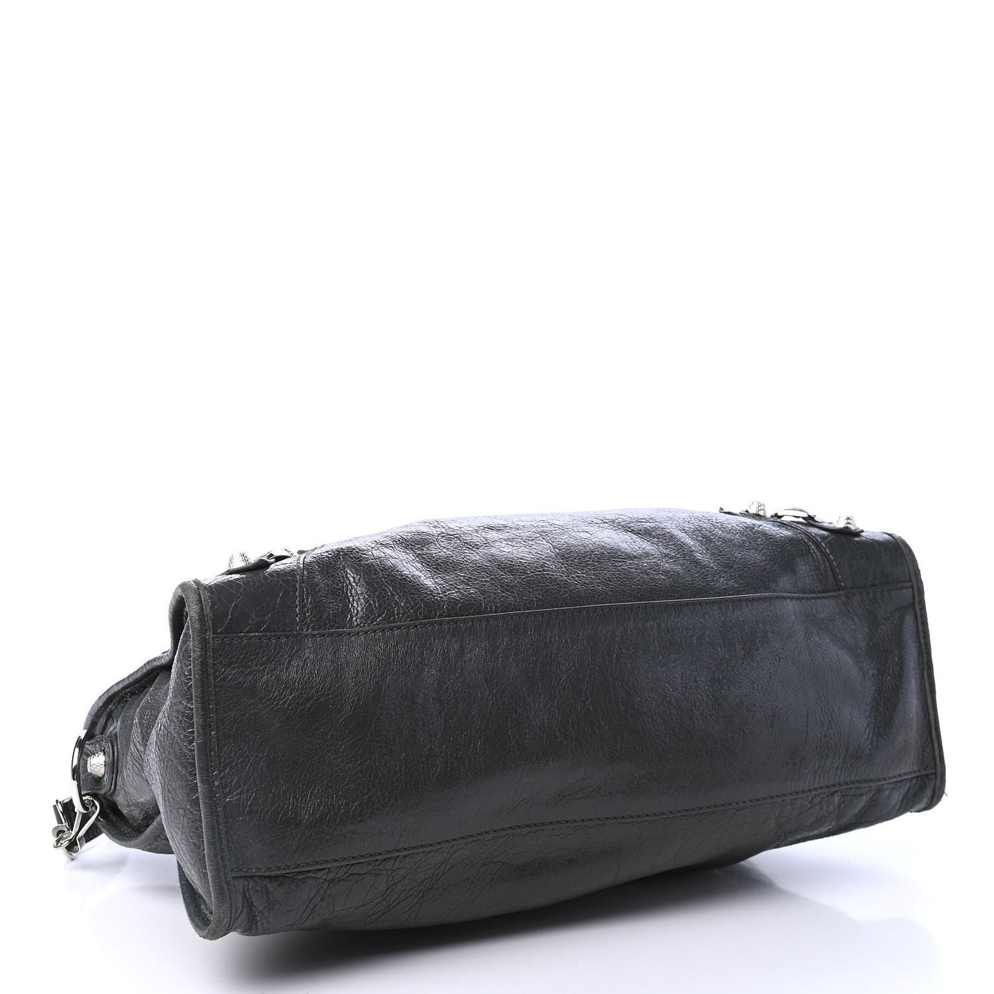 Agneau Giant 12 Silver Hardware City Gris Fossile