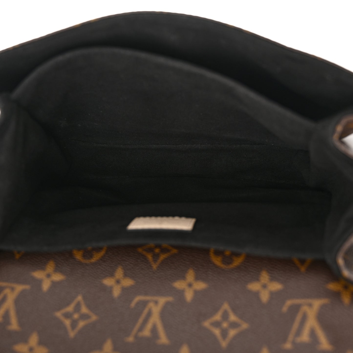 Monogram Braided Pochette Metis Creme Beige