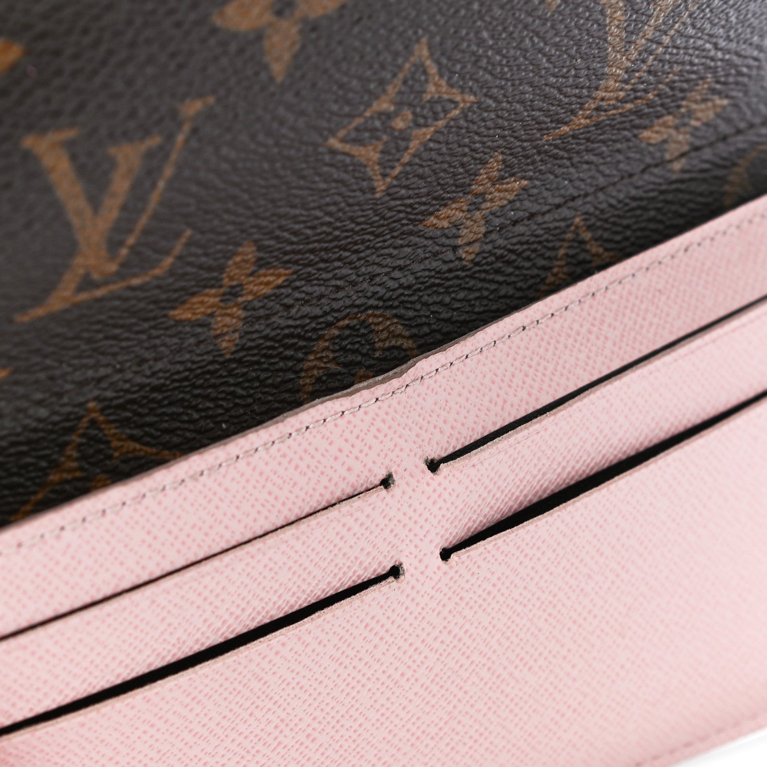 Louis Vuitton Monogram Josephine Wallet Rose Ballerine 13 of 15