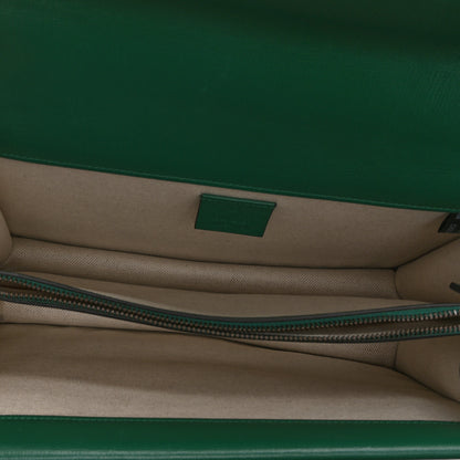 Gucci Azalea Calfskin Enamel Small Dionysus Shoulder Bag New Shamarock Emerald Off White 5 of 11