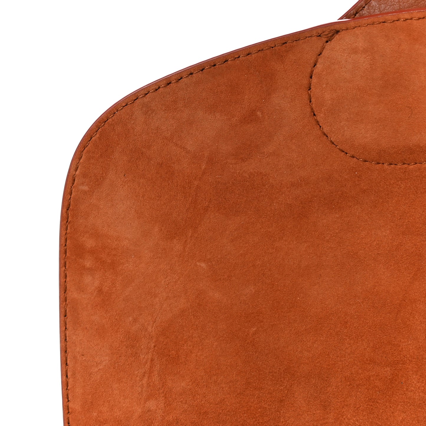 Grained Calfskin Medium Whipstitched Bobby Bag Dark Tan