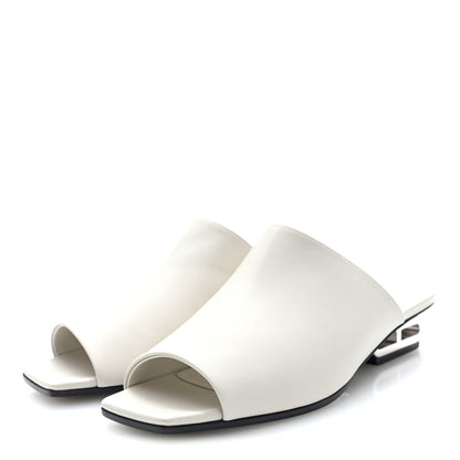 Hermes Nappa Idole Sandals 38 White 2 of 9