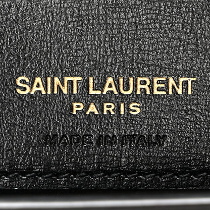 Saint Laurent Smooth Calfskin Monogram Phone Holder Crossbody Black 6 of 9