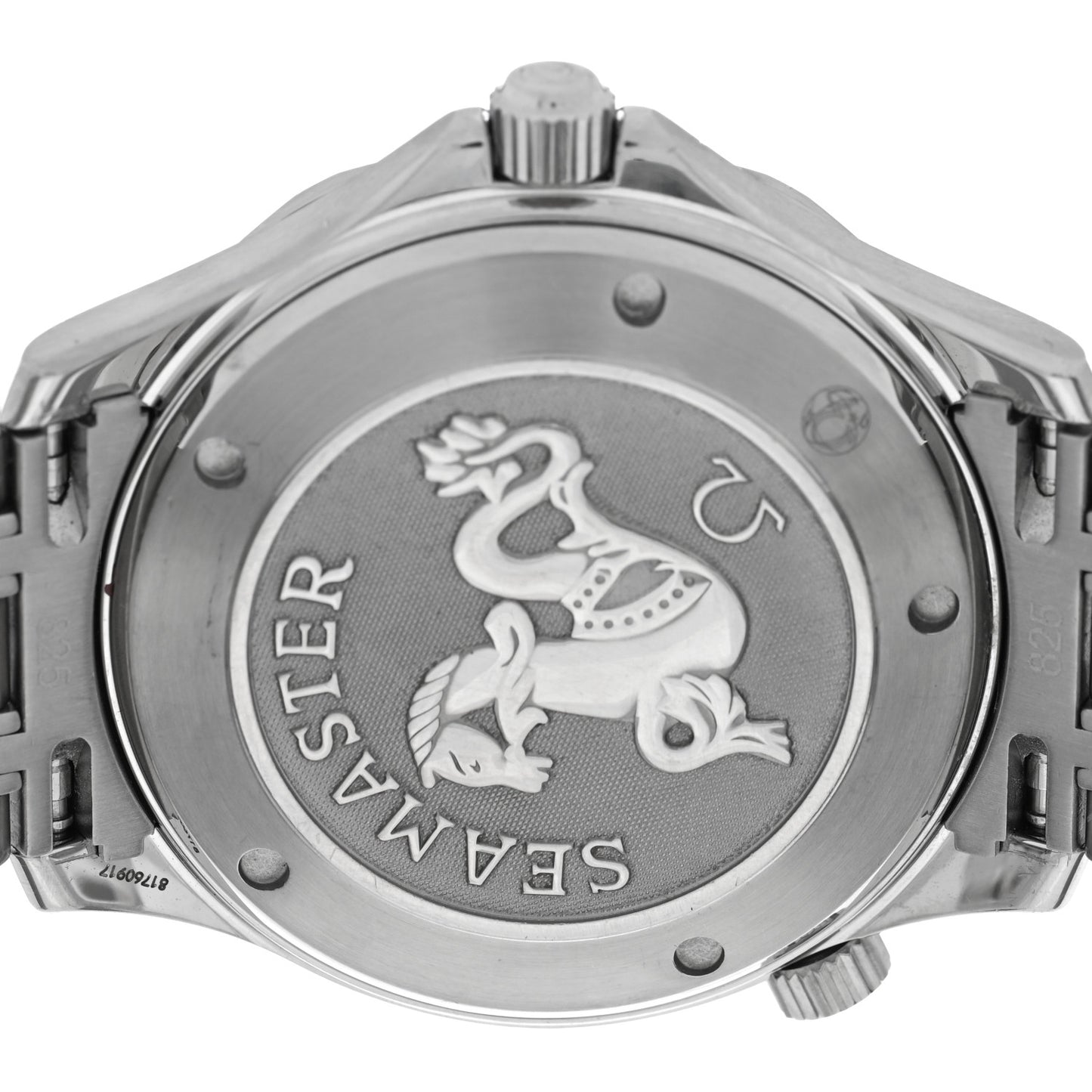 Stainless Steel 41mm Seamaster Diver 300M James Bond Co-Axial Master Chronometer Automatic Watch Blue 2220.80.00