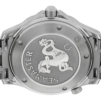 Omega Stainless Steel 41mm Seamaster Diver 300M James Bond Co-Axial Master Chronometer Automatic Watch Blue 2220.80.00 4 of 4