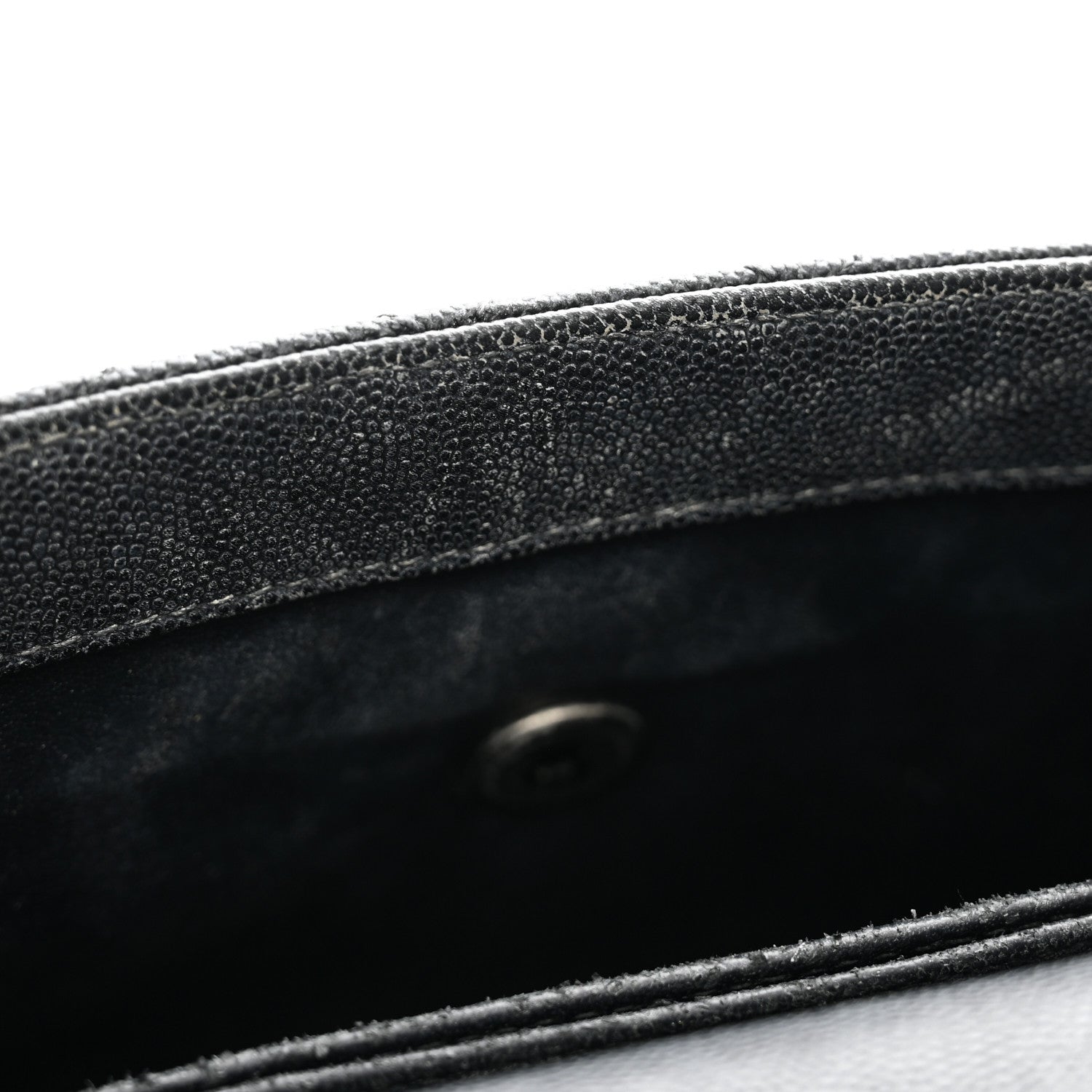 Chanel Caviar Lizard Embossed Quilted Mini Coco Handle Flap Black 12 of 12