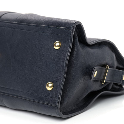 Saint Laurent Sheepskin Small Cabas ChYc Navy 8 of 9