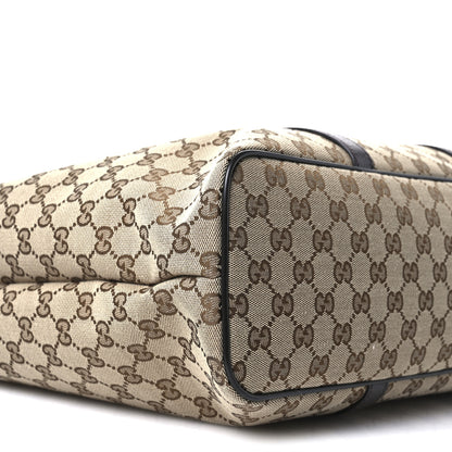 Gucci GG Monogram Large Joy Tote Bag Dark Brown 8 of 9