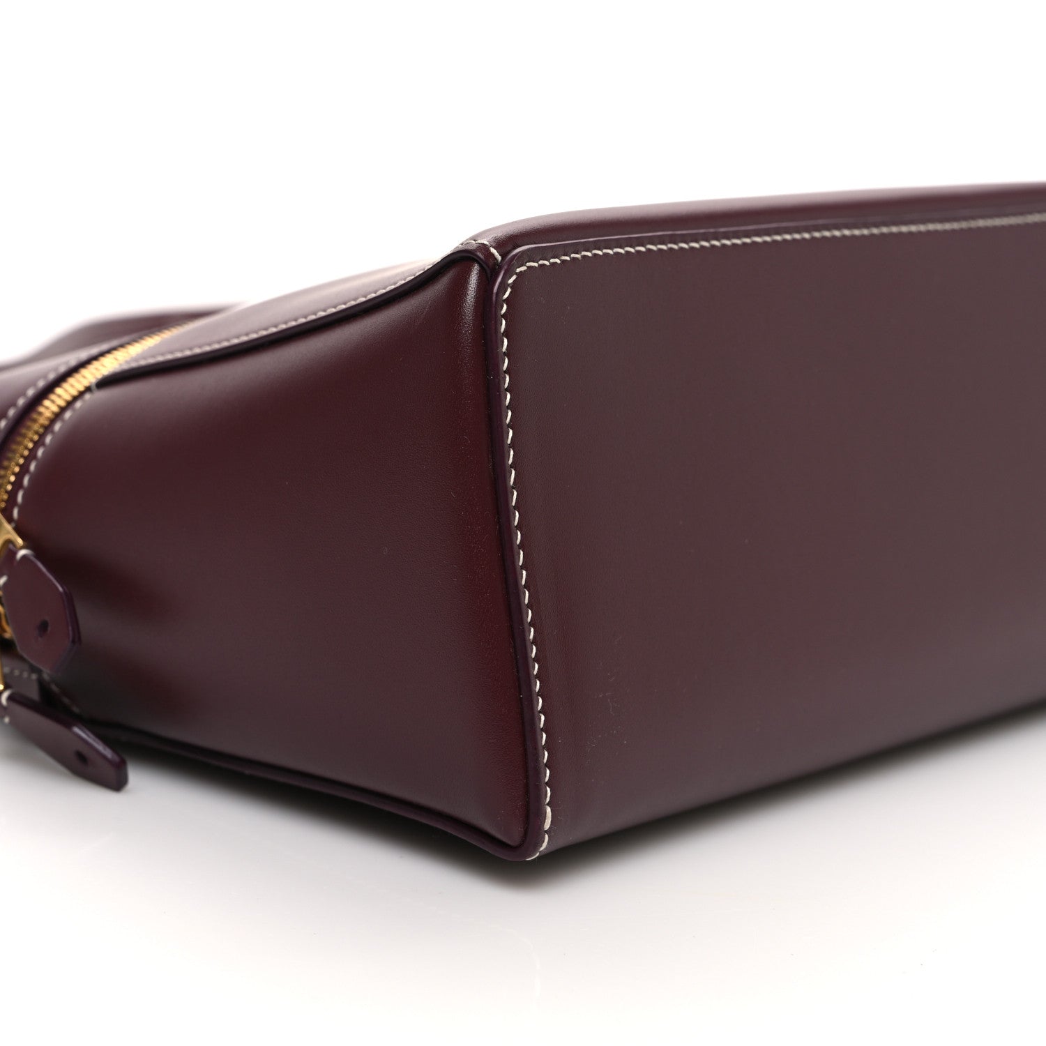 Loro Piana Saddle Calfskin Extra Bag L27 Azuki Beans 8 of 10