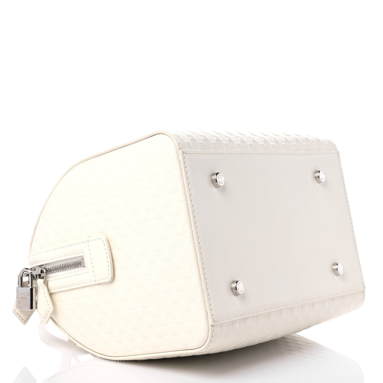 Louis Vuitton Damier Facette Speedy Cube MM Creme 3 of 8