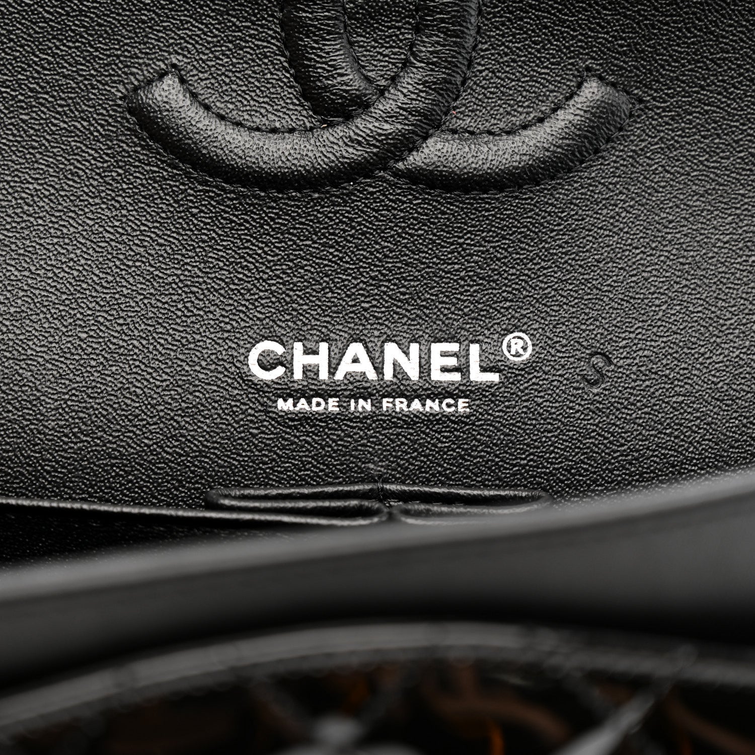 Chanel Patent Calfskin Quilted Bi-Color Medium Double Flap Black Red 6 of 13