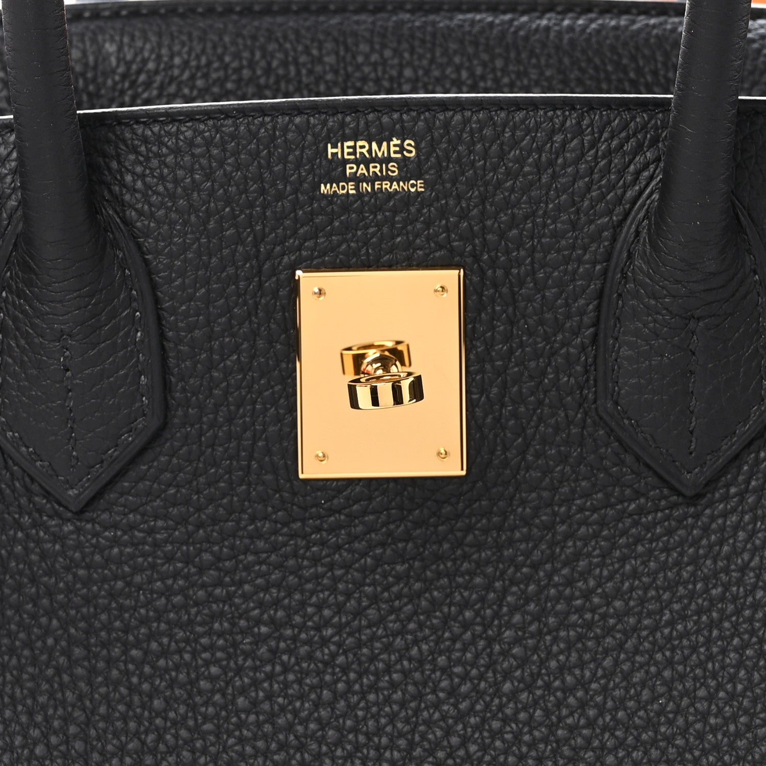 Hermes Togo Birkin 30 Black 6 of 11