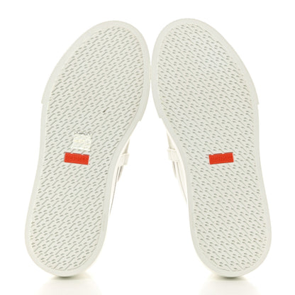Hermes Calfskin Game Slip On Sneakers 39.5 White 5 of 8