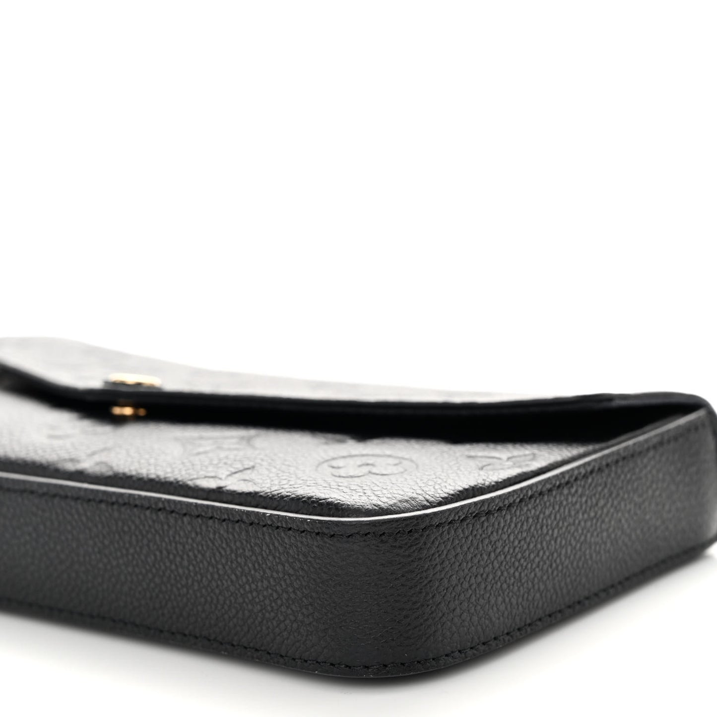 Empreinte Pochette Felicie Chain Wallet Black