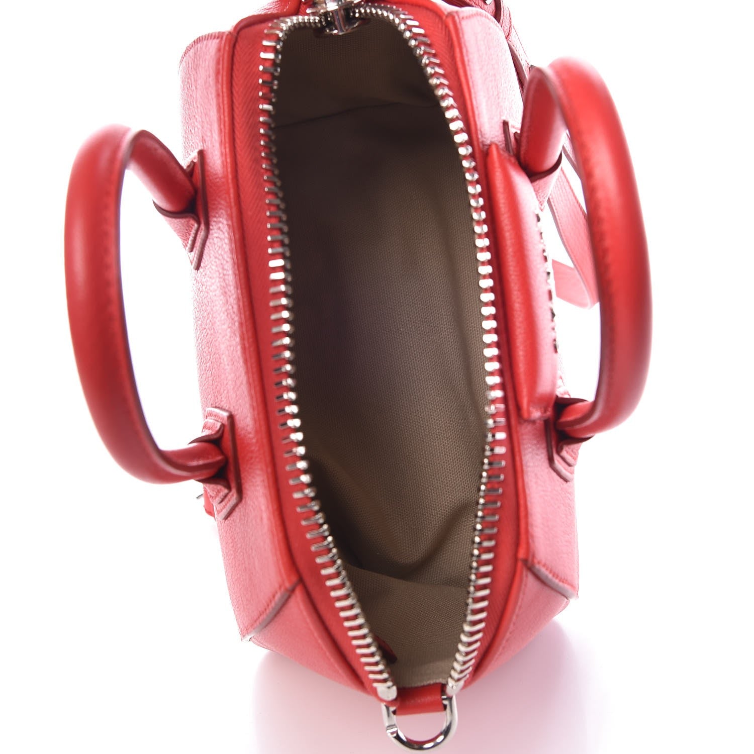 Givenchy Sugar Goatskin Mini Antigona Medium Red 6 of 10