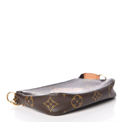 Louis Vuitton Monogram Complice Trunks and Bags Mini Pochette Accessories Beige 4 of 11