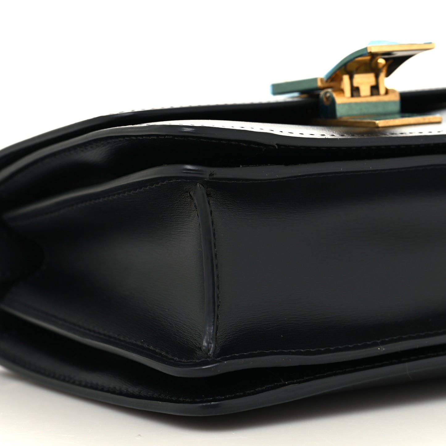 Box Calfskin Small Classic Box Flap Bag Black