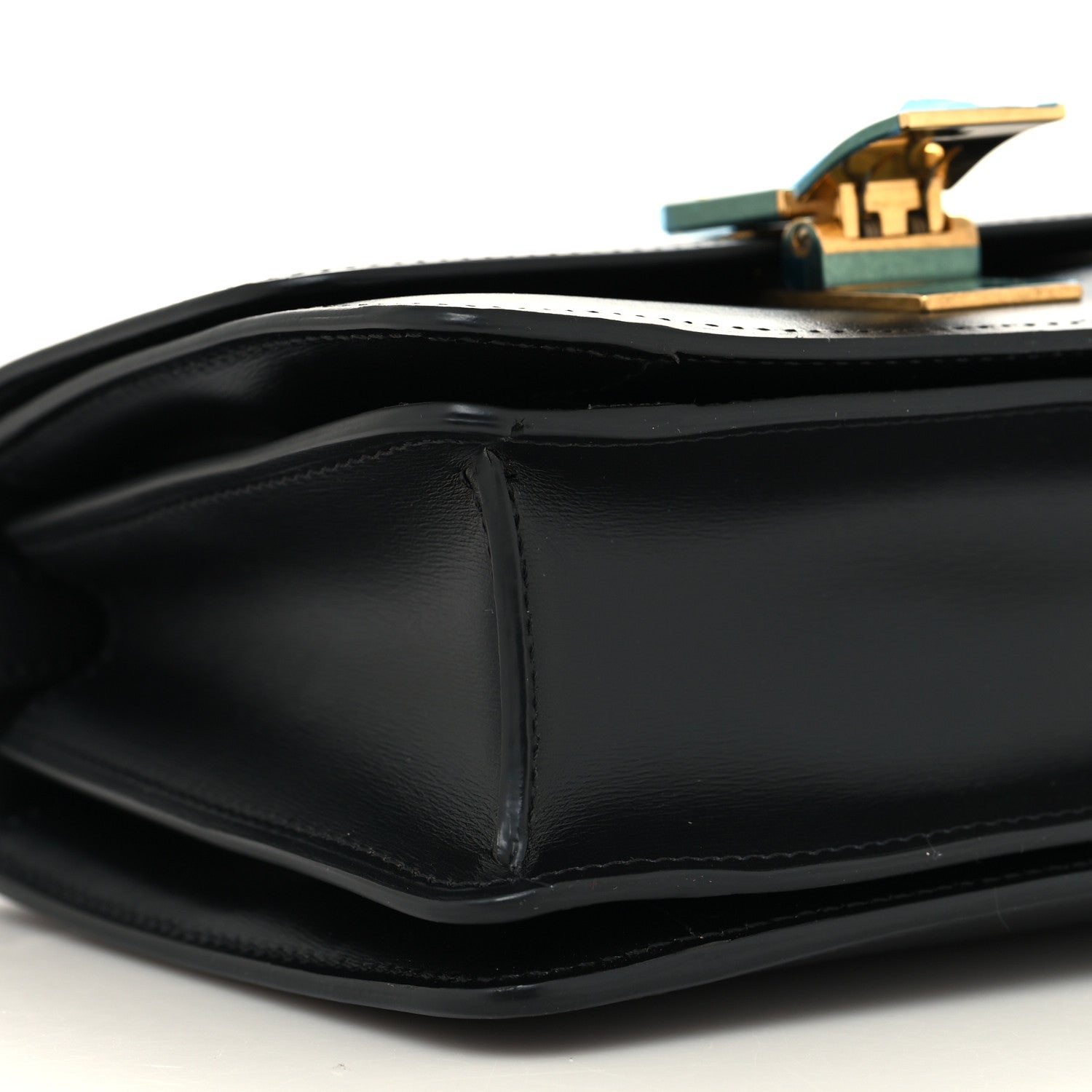 Celine Box Calfskin Small Classic Box Flap Bag Black 8 of 10