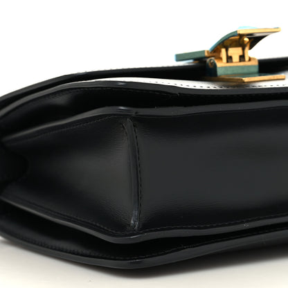 Celine Box Calfskin Small Classic Box Flap Bag Black 8 of 10
