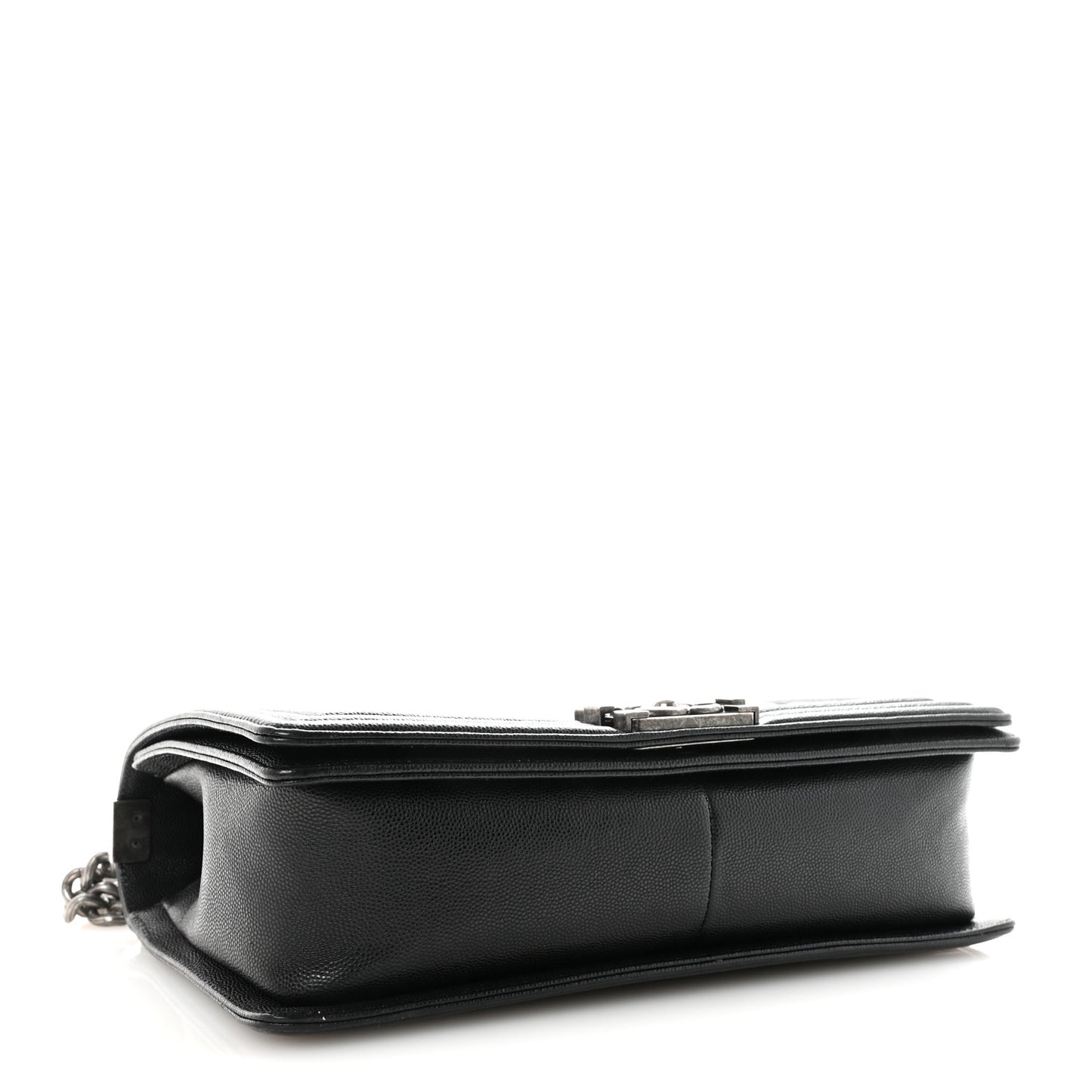 Caviar Quilted New Medium Boy Flap Black
