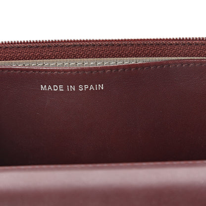 Chanel Caviar Timeless CC Wallet on Chain WOC Dark Red 6 of 7