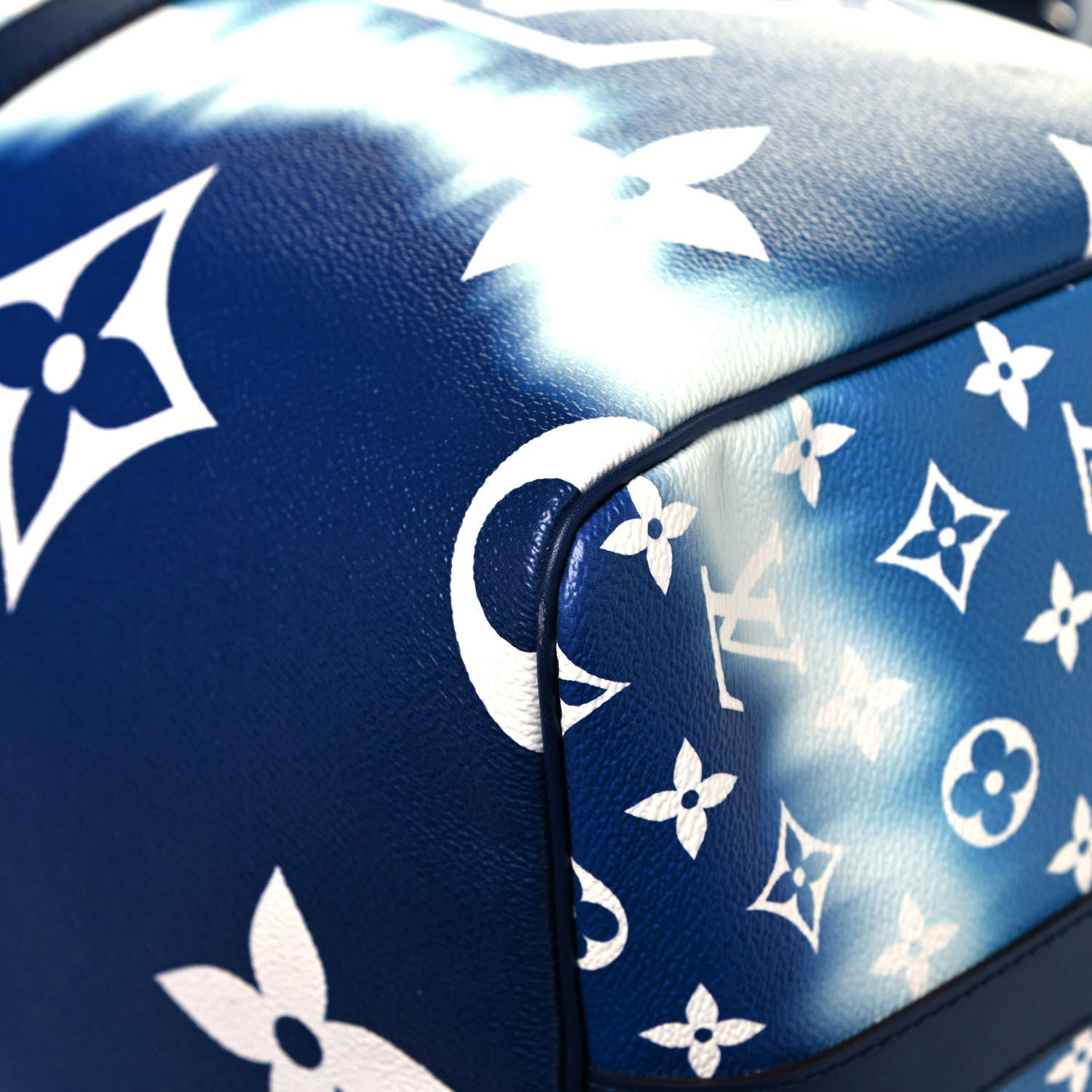 Louis Vuitton Monogram Escale Keepall Bandouliere 50 Blue 10 of 10