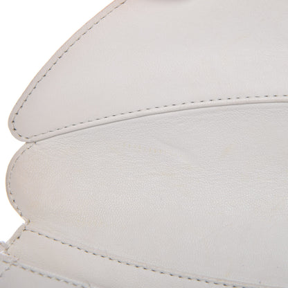 Chanel Lambskin Quilted Single Flap White 12 of 14